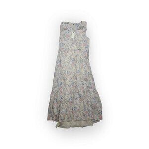 New Lucky Brand‎ Lined Cottagecore Prairie Floral Dress Size Medium